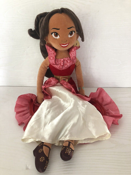 Disney Store Princess ELENA of Avalor 20" Stuffed Plush Doll