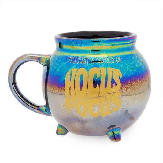 Disney Store Hocus Pocus Iridescent Cauldron Mug and Spoon Set