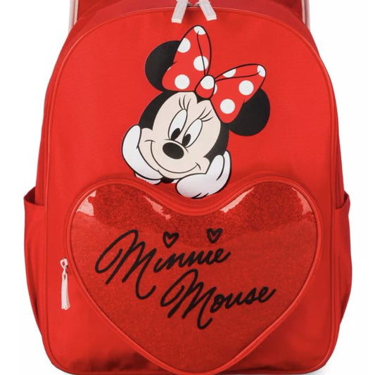 Disney Store NEW SEASON Minnie Mouse Heart Backpack